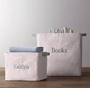 Printed Canvas Storage Bins - Airplane