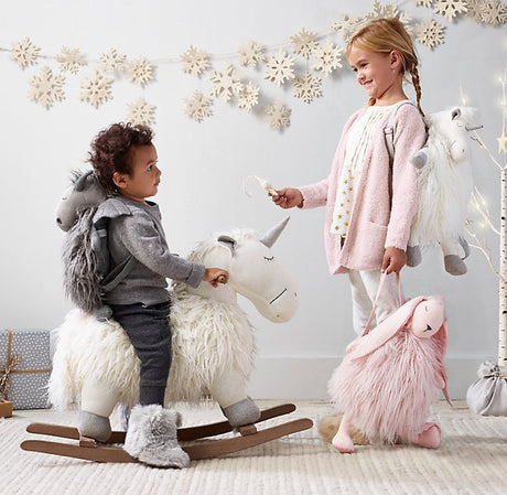 Wooly Plush Riding Toy