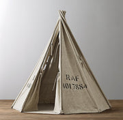 Forest Trees Printed Canvas Teepee