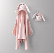 Animal Hooded Bath Towel & Mitt