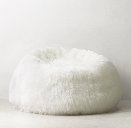 Kashmir Faux Fur Bean Bag